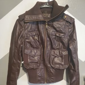 Leather jacket